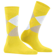Chaussettes Burlington Queen - Jaune Soleil