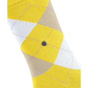 Chaussettes Burlington Queen - Jaune Soleil