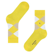 Chaussettes Burlington Queen - Jaune Soleil