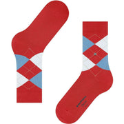 Chaussettes Burlington Queen - Rouge Tulipe