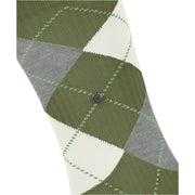 Chaussettes Burlington Rib Court - Vert Salvia