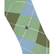 Chaussettes Burlington Rib Courtside - Vert Calme