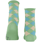 Chaussettes Courtes Burlington Sandy - Vert Calme