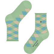 Chaussettes Courtes Burlington Sandy - Vert Calme