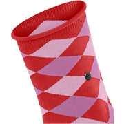 Chaussettes Courtes Burlington Sandy - Rouge Tulipe