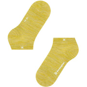 Chaussettes Burlington Soho Vibes Sneaker - Jaune Banane