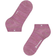 Chaussettes Burlington Soho Vibes Sneaker - Rose Pivoine