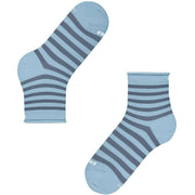 Chaussettes Courtes Burlington Swansea - Bleu Patagonie