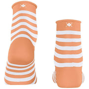 Chaussettes courtes Burlington Swansea - Orange pêche