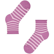 Chaussettes Courtes Burlington Swansea - Rose Pivoine