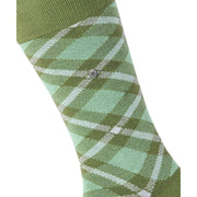 Chaussettes Tartan Burlington - Vert Salvia