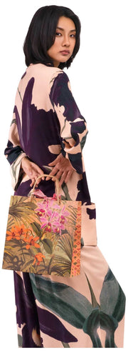Veste Powder Midnight Orchid Lux - Blanc
