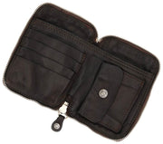 Campomaggi Siena Flower Stud Purse - Vert Militaire