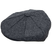 dents-fernworthy-abraham-moon-plain-tweed-flat-cap---charcoal-grey-34491086