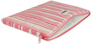 Housse pour ordinateur portable Hindbag Ava Medium 15 pouces - Rayures rouges/roses