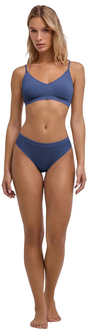 Falke Daily Seamless Bustier Bralette - Capitaine Bleu