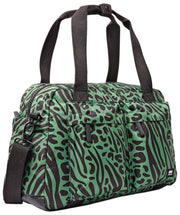 Petit sac de sport en toile recyclée Roka Gatwick - Vert artichaut