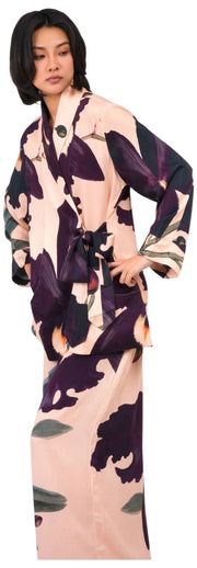 Veste Powder Midnight Orchid Lux - Blanc