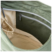 Roka Hoxton Grand sac à bandoulière en toile de coton - Vert saule