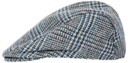 Casquette Plate Dents Stanwick Tweed - Bleu