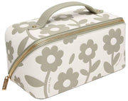 Alice Wheeler London Valise de Train Florale - Vert Pistache