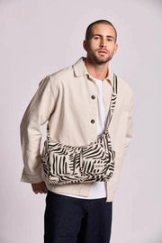 Sac à Bandoulière Multi Poches Hindbag Emile - Tigre Ecru