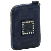 Portefeuille à clous Campomaggi Bella Di Notte Tosca - Bleu