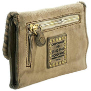 Porte-Monnaie Campomaggi Cortona Stud - Gris Ciment