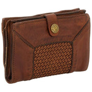 Campomaggi Pisa Ornella Sac à Main Tissé - Cognac Tan