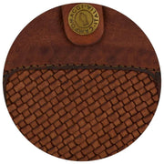 Campomaggi Pisa Ornella Sac à Main Tissé - Cognac Tan