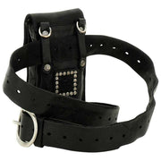 Campomaggi Siena Stud Porte-Téléphone Sac - Noir
