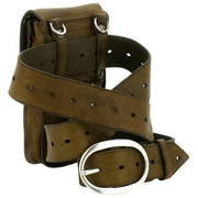 Sac Porte-Téléphone Campomaggi Siena Stud - Vert Militaire