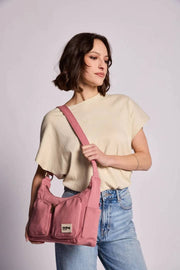Sac à bandoulière multi-poches Hindbag Emile - Rose Blush