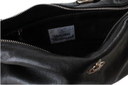 Vivienne Westwood Sac à bandoulière en cuir souple Emma - Noir