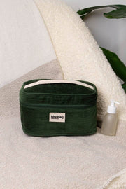 Hindbag Gaspard Vanity Bag - Velours Vert Pin