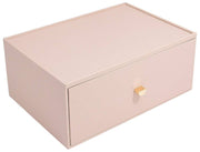 Organisateur de maquillage à tiroir profond Supersize Stackers - Blush/Or