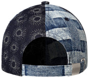 Casquette de Baseball Kangol Denim Mashup - Bleu Pique-Nique