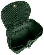 Sac à dos Hindbag Eliot - Velours Vert Pin