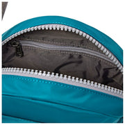 Petit sac à bandoulière en nylon recyclé Roka Paddington - Bleu mer du Nord