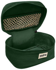 Hindbag Gaspard Vanity Bag - Velours Vert Pin