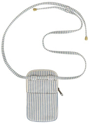 Sac pour téléphone Hindbag Bill - Rayures bleues