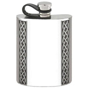 english-pewter-company-6oz-celtic-flexi-cap-hip-flask---silver-34391230