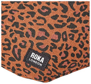 Sac banane en toile de coton Roka Mill Hill - Mini Leopard Brown