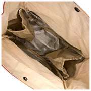 Sac à lunch en toile de coton Roka Hampstead - Rayures multiples délavées