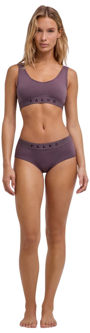 Falke Daily Comfort 2-Pack Bustier Bralette - Rose Rose/Violet