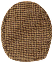 Casquette Plate Dents Blashford Tweed - Marron Châtaigne