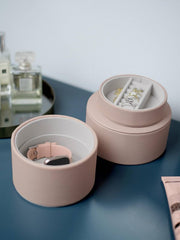 Boîte à bijoux de chevet Stackers - Blush/Or