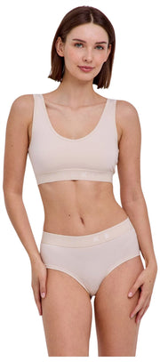 Falke Daily Comfort Lot de 2 brassières bustier - Bleu/Beige