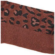 Chaussettes Roka Wembley Anke - Mini Léopard Bio Marron