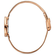 Montre-bracelet Amelia de conception danoise - Ripple Choco Brown